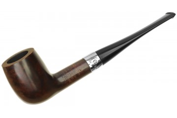 Peterson Aran Smooth Nickel Mounted 15 fishtail pipa